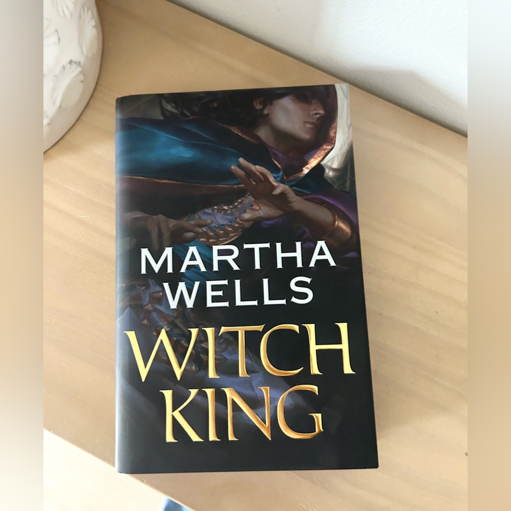 Illumicrate Exclusive Signed Witch King by Martha Wells Hardcover Book